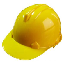 Casco de seguridad Tipo PE T (Amarillo).